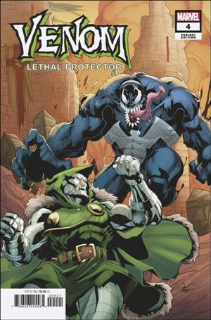 Venom: Lethal Protector ll issue 4-B Logan Lubera Cover