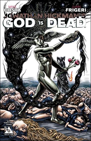 God is Dead issue 33-D Raulo Caceres Iconic Cover