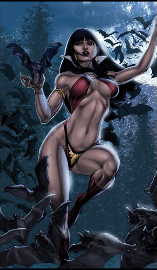 Vampirella vs. the Superpowers issue 1-R Buzz Virgin Cover
