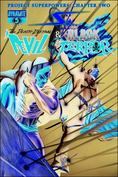 Project Superpowers: Chapter Two issue 5-D Alex Ross 1:20 Negative Cover