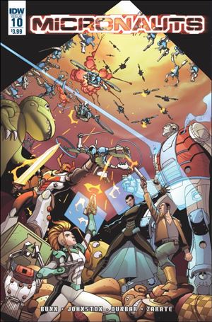 Micronauts (2016) issue 10 Max Dunbar Cover