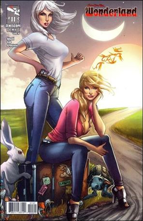 Grimm Fairy Tales Presents Wonderland issue 11-B Jenevieve Broomall Cover