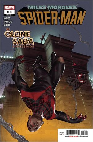 Miles Morales: Spider-Man (2018) issue 28 Taurin Clarke Wraparound Cover