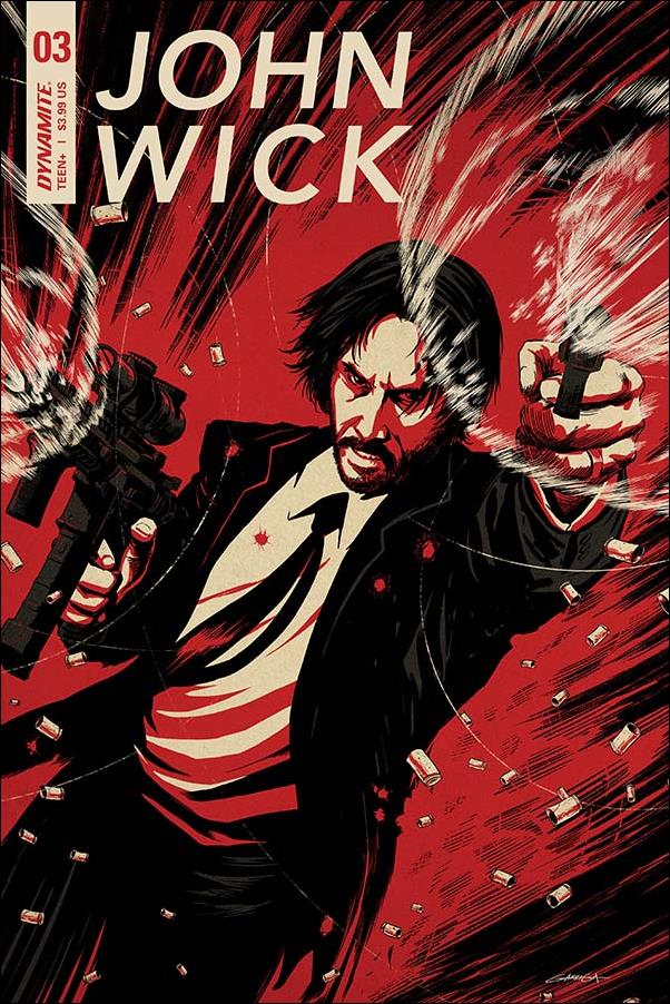 John Wick issue 3-B Ben Garigga Cover