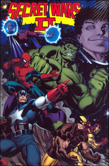 Secret Wars II Omnibus issue nn Ed McGuinness Mass Market Dust Jacket