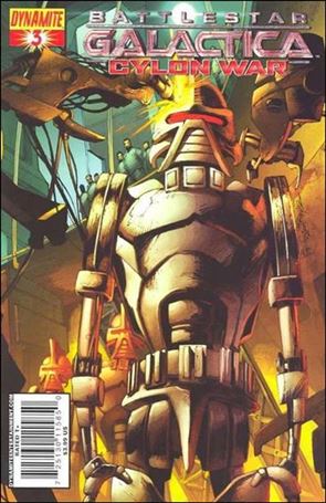 Battlestar Galactica: Cylon War issue 3 Stephen Segovia 3:4 Standard Cover