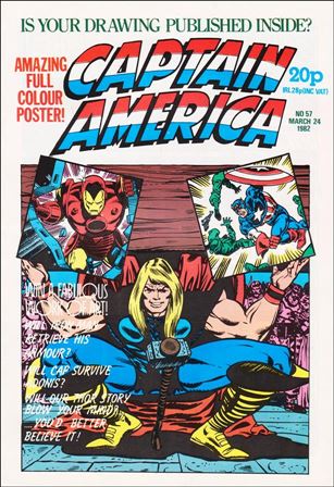 Captain America (UK) issue 57