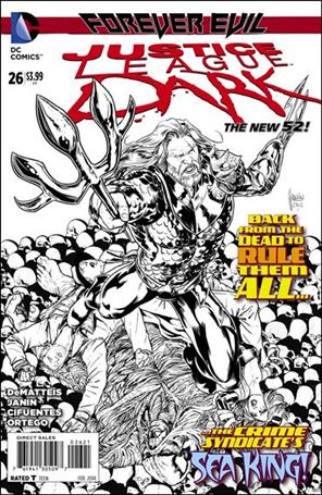 Justice League Dark (2011) issue 26-B 1:25 Black and White Cover