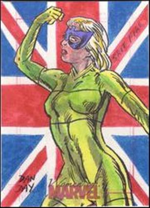 Women of Marvel (SketchaFEX Subset) card DD Dan Day 1/189