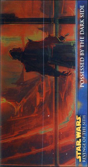 Star Wars: Revenge of the Sith Widevision (Chrome Art Retail Subset) card R7 Possessed by the Dark Side