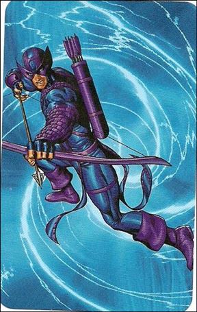Marvel Universe: Series 2 (Promo) card 031 Dark Hawkeye
