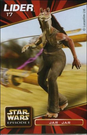 Star Wars: Episode I The Phantom Menace Lider (Promo) card 17 Jar Jar