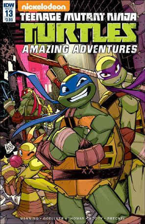Teenage Mutant Ninja Turtles Amazing Adventures issue 13 Jon Sommariva Cover