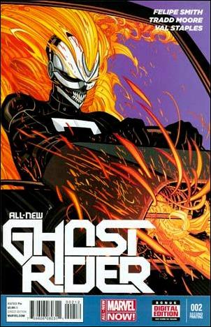 All-New Ghost Rider issue 2-D Tradd Moore Cover (2nd Printing)