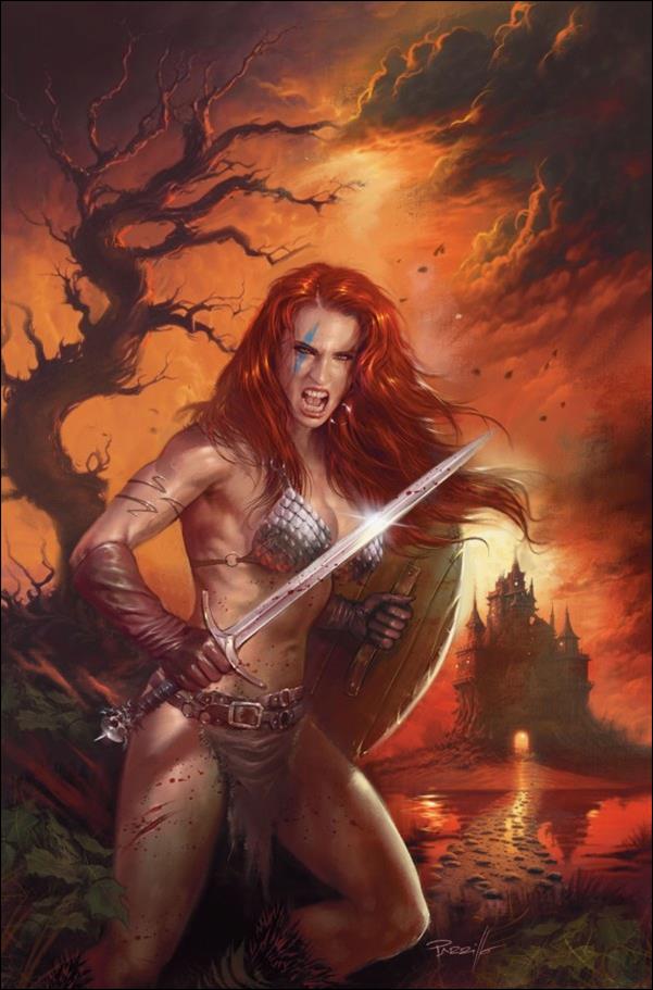 Red Sonja (2023) issue 18-K Lucio Parrillo Virgin Cardstock Cover