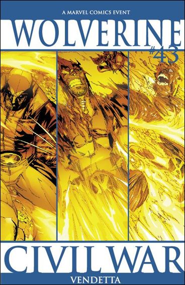 Wolverine (2003)  issue 43-B Humberto Ramos Triptic Cover (2nd Printing)