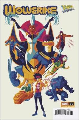 Wolverine (2020) issue 39-C Tom Whalen X-Men 60th Anniversary Cover