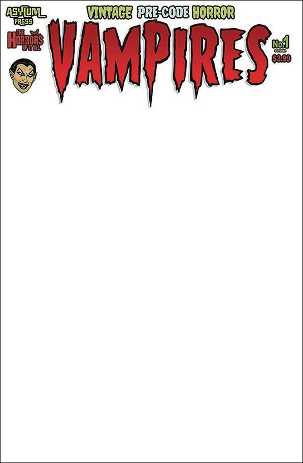 Vampires Halloween Special issue 1-C Blank/Sketch Cover