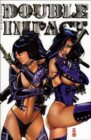 Double Impact (1995) issue 5 Standard Cover