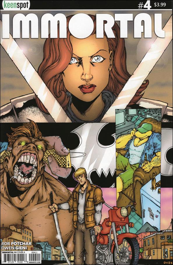 Immortal issue 4 Owen Gieni Cover