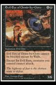 Magic the Gathering: 5th Edition (Base Set) card 159 Evil Eye of Orms-by-Gore