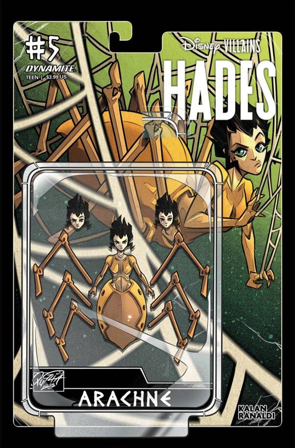 Disney Villains: Hades issue 5-E Action Figure Cover