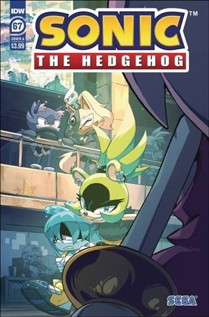 Sonic the Hedgehog (2018) issue 67 Miles Arq Cover