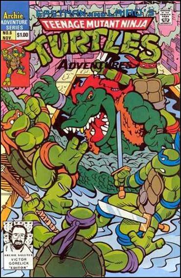 Teenage Mutant Ninja Turtles Adventures (1989) issue 6-C (3rd Printing)