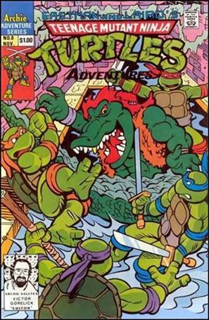 Teenage Mutant Ninja Turtles Adventures (1989) issue 6-C (3rd Printing)