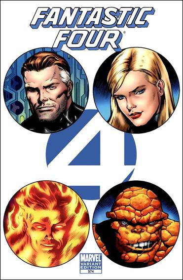 Fantastic Four (1961) issue 574-B Dale Eaglesham 1:44 Cover