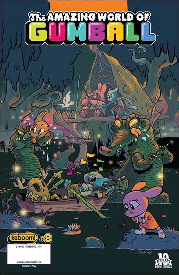 Amazing World of Gumball issue 8-B Zack Giallongo Subscription Cover