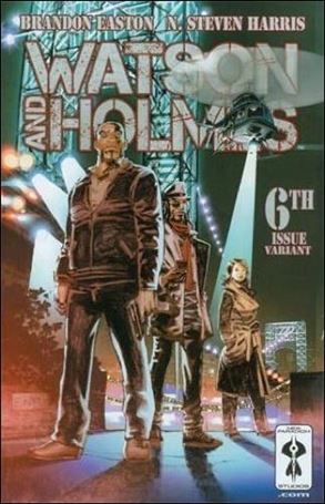 Watson & Holmes issue 6-B Rick Leonardi Cover