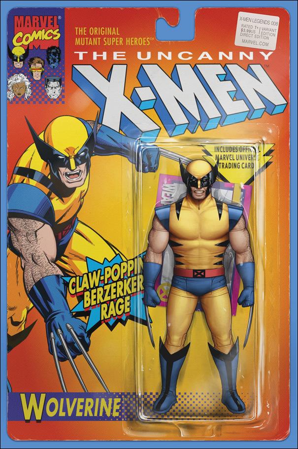 X-Men Legends (2021) issue 8-C John Tyler Christopher 1:25 Action Figure Cover