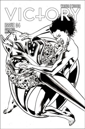 Victory (2023) issue 4-G Bryan Hitch 1:10 Line Art Cover