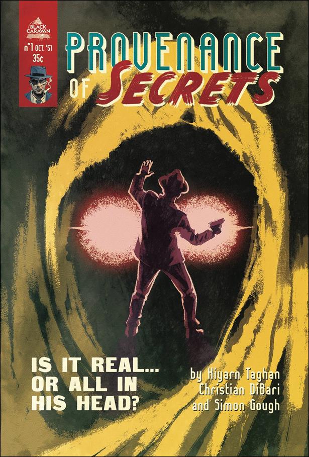 Provenance of Secrets issue 1-B David Ferracci Cover