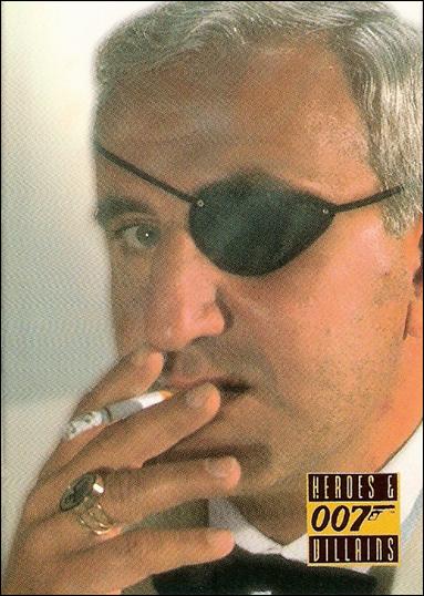 James Bond Connoisseur's Collection Volume One: The '60s (Base Set) card 60 Heroes & Villains
