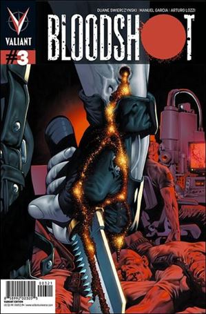 Bloodshot (2012) issue 3-B Arturo Lozzi 1:20 Cover