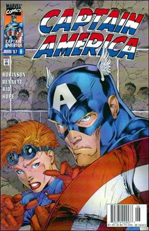Captain America (1996) issue 8-B Newsstand Edition / Price Variant