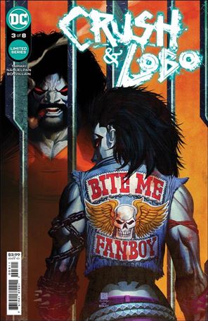 Crush & Lobo issue 3 Bernard Chang Cover