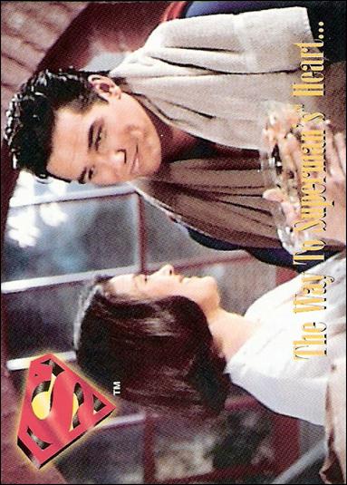 Lois and Clark: The New Adventures of Superman (Base Set) card 69 The Way To Superman's Heart...