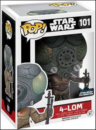 POP! Star Wars figure 101 4-LOM Star Wars Celebration