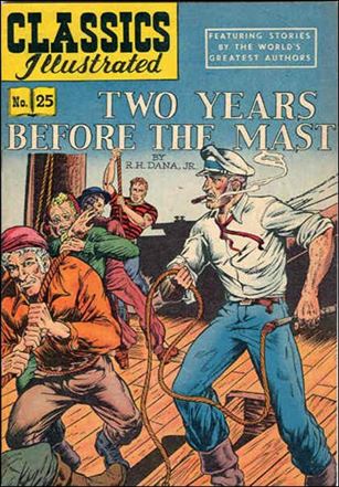 Classic Comics/Classics Illustrated issue 25-C HRN 60 - First Classics Illustrated Logo
