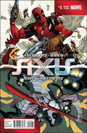 Avengers & X-Men: AXIS issue 5-C Dave Johnson 1:100 Inversion Cover