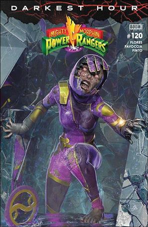 Mighty Morphin Power Rangers issue 120-B Björn Barends Cover
