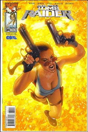 Tomb Raider: The Series issue 34 Adam Hughes cover