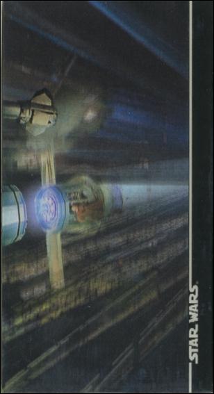 Star Wars 3Di Widevision (Base Set) card 37 The Power Generator Trench!