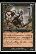 Magic the Gathering: 6th Edition (Base Set) card 134 Gravedigger