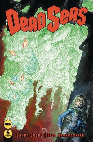 Dead Seas issue 6-C Freddie Williams Cover