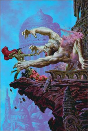 Warlord of Mars issue 17-D Joe Jusko Virgin Art 1:10 Cover