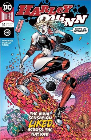 Harley Quinn (2016) issue 54 Guillem March Cover